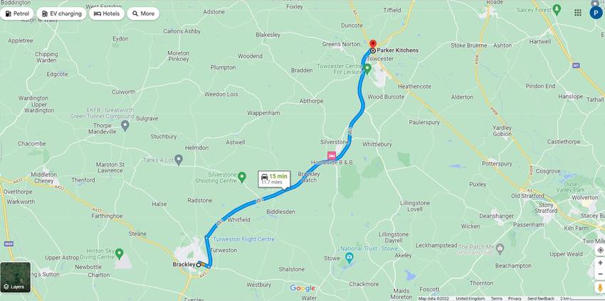 Kitchen & Bathroom Showroom Near Brackley