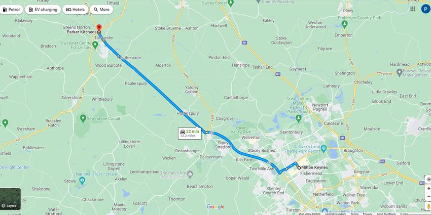 Kitchen & Bathroom Showroom Near Milton Keynes (MK)