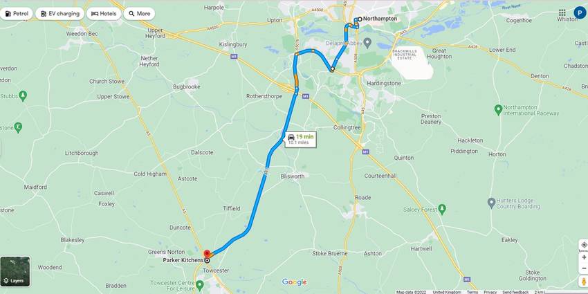 Bathroom & Kitchen Showroom Near Northampton