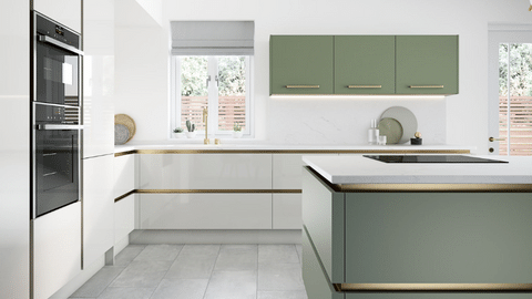 Green German Kitchen Milton Keynes