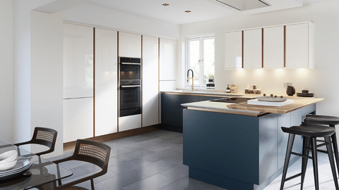 Integrated Modern Milton Keynes Kitchen