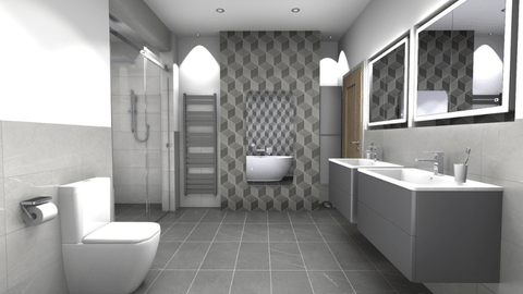 Expert Bathroom 3D Design Milton Keynes